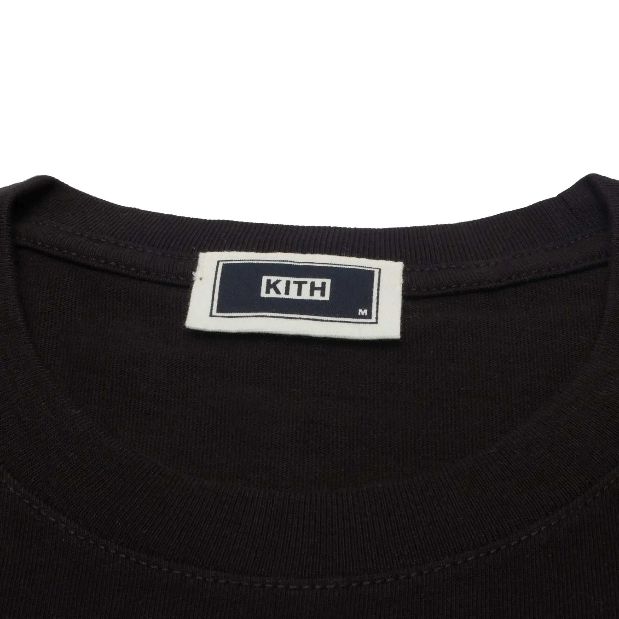 Detailed View of Kith Long Live Quote Black T-Shirt KHMG030022-001